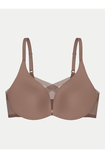 Triumph Women's Non-wired Bra 10209594 Brown