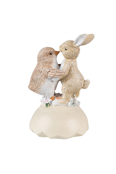 Clayre & Eef Decoratiune Paste polirasina 8x8x13 cm