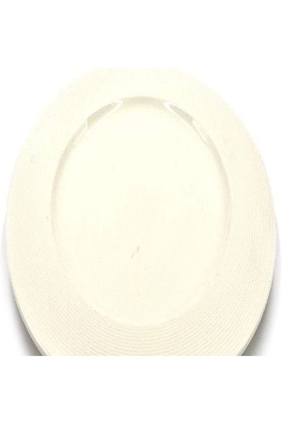 QUALITIER Round Platter 30 cm – Classic White Serveware