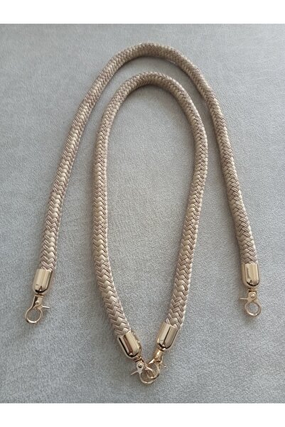 hobi duragı 70 cm Polyester Polip Kordon Kancalı Çanta Sapı