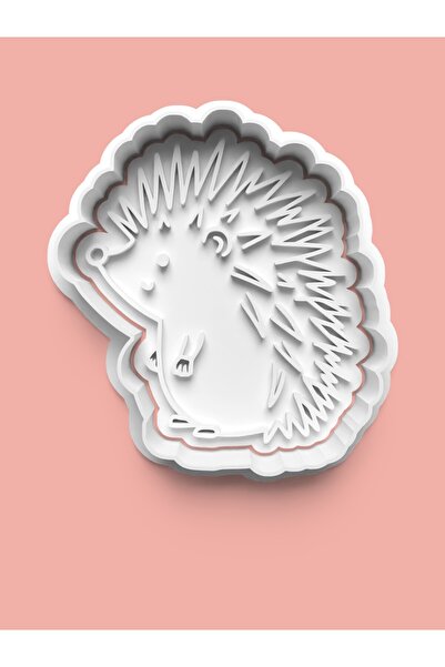 AKTASTORE قالب بسكويت على شكل قنفذ وقالب عجينة السكر