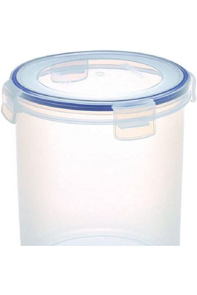 Addis Clip & Close Round Deep Container 1.9L – Airtight, BPA-Free, Translucent