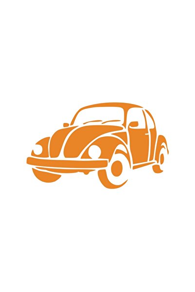 Reysa Tasarım Tosbag Car Sticker 17X17 cm Orange