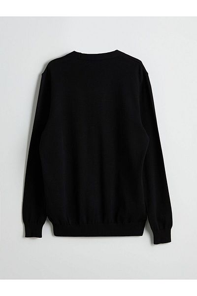 LC Waikiki Ανδρική πλεκτή ζακέτα LCWAIKIKI Classic Standard Fit V-Neck