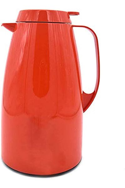 emsa Basic Quick Tip Flask 1.5L – Blood Orange, Vacuum Insulated