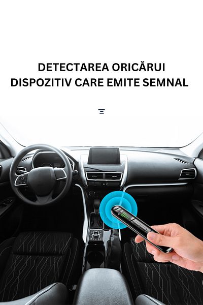 clickzu Clickzu professional detector hidden cameras, microphones, GPS, radiation, frequencies, 4 detection modes