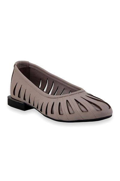 ALBİNİ Albini 10387 Genuine Leather Women's Ballerinas