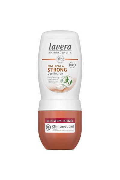 Lavera BIO roll-on deodorant with Gingseng Natural Strong 48h - LAVERA