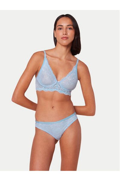 Triumph Women's Brazilian briefs 10214456 AMOURETTE CHARM T BRAZILIAN01 Blue