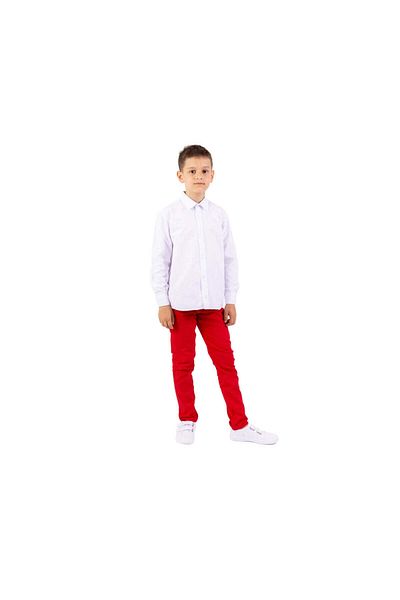 Montella Boys' Outfit, Montella - with Red Pants, 2 Pieces, MG-3034 - 92 cm