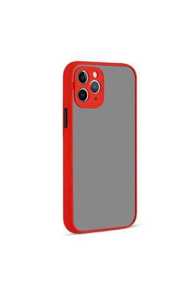 BUTAM BİLİŞİM iPhone 12 Pro Compatible Hux Case-Red