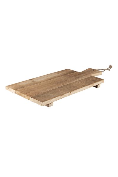 Clayre & Eef Set 2 platouri lemn maro 50x25x3 cm