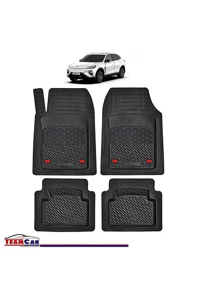 TEAMCAR ® Car Mats Tray Type Compatible With Mg Marvel R Mk1 Electric Suv (2021–2025)
