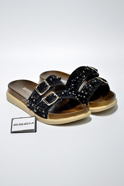 AkınalBella AKINALBELLA Papuci cu bandă dublă cu împodobire cu știfturi 3398.Z.0037