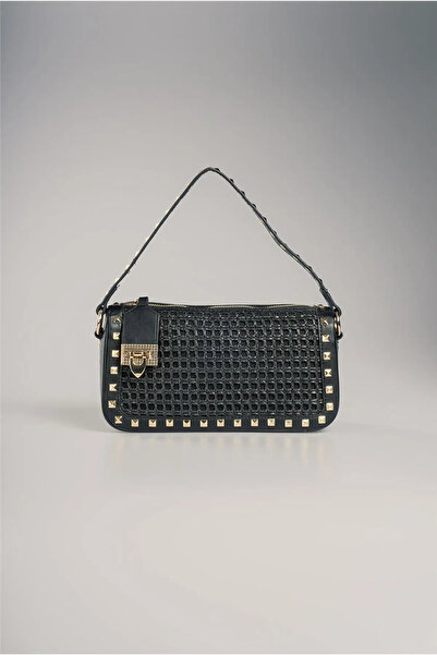 ÇÇS Geantă neagră de mână și de umăr pentru femei 17961