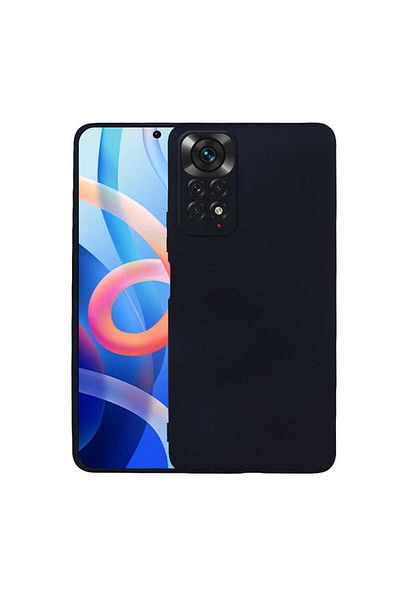 Kılıfist غطاء حماية سيليكون لهاتف Redmi Note 11 Global KLFS Premier - أسود