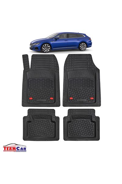 TEAMCAR ® Car Mats Tray Type Compatible with Volkswagen Arteon 3H Shooting Brake (2020–2024)
