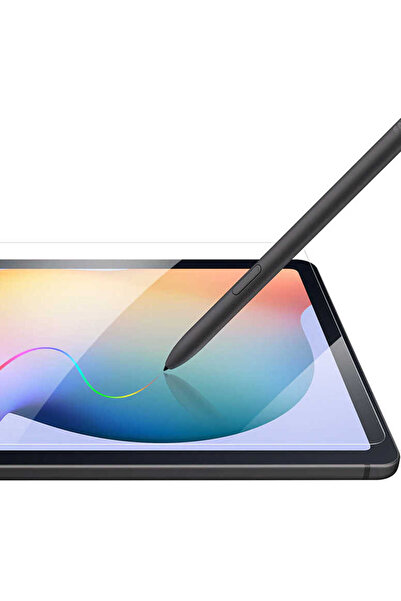 Kılıfist Galaxy Tab S7 FE LTE (T737-T736-T733-T730) متوافق مع واقي الشاشة يشبه الورق KLFS - عديم اللون