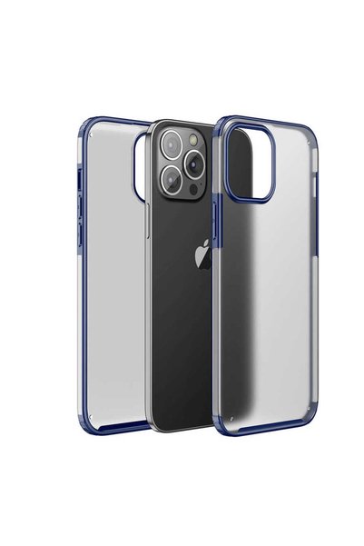 Kılıfist حافظة KLFS Volks متوافقة مع هاتف iPhone 13 Pro Max - أزرق داكن