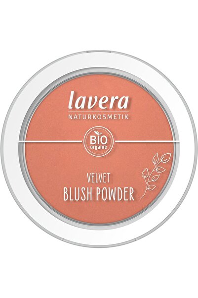 Lavera Fard de obraz bio Velvet Blush Powder, Rosy Peach 01, 5g - LAVERA