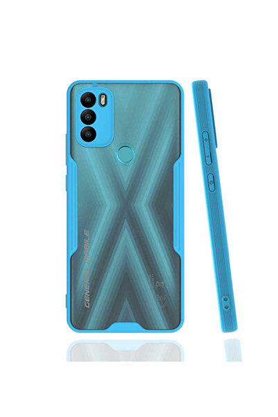 BUTAM BİLİŞİM General Mobile 21 Plus Case Parfe Cover - Blue