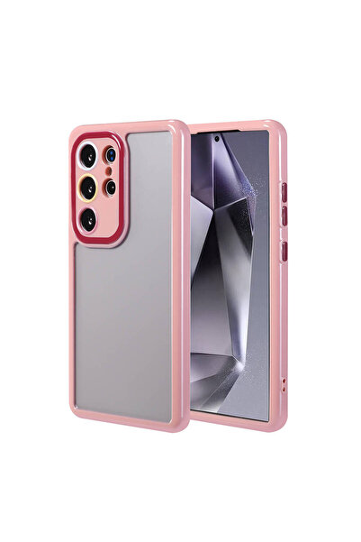 BUTAM BİLİŞİM Galaxy S24 Ultra Case with Camera Protection Color Edge and Fra...