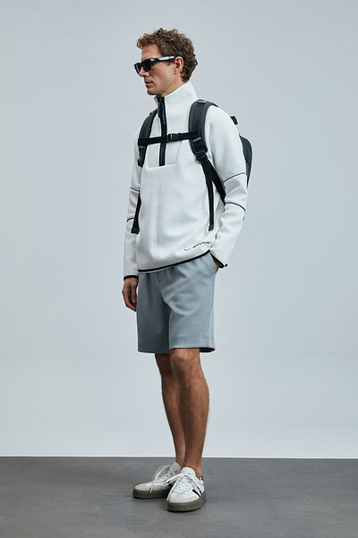 Lufian Moon Men's Shorts Tracksuit Gray