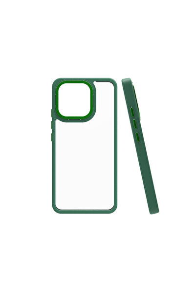 BUTAM BİLİŞİM غطاء حماية لهاتف Mi 13 فلورا - أخضر