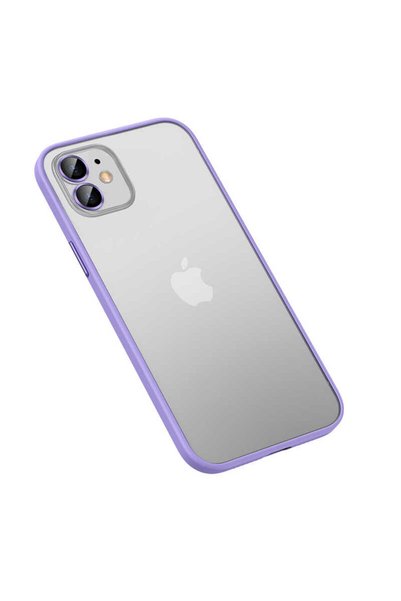 BUTAM BİLİŞİM حافظة ريترو متوافقة مع هاتف iPhone 11 - أرجواني