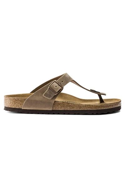 Birkenstock Unisex Slippers, Birkenstock, Gizeh Natural 943813