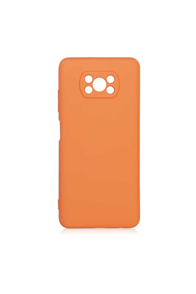 BUTAM BİLİŞİM غطاء إطلاق هاتف بوكو X3 مارا - برتقالي