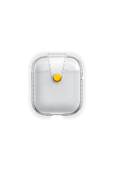 BUTAM BİLİŞİM حافظة Air-Pods Airbag 33 المقاومة للصدمات - شفافة