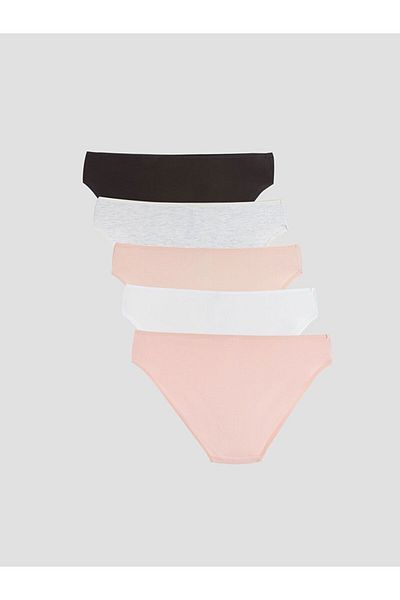 LC Waikiki Lcw Young Printed Bikini Panties 5 Pack