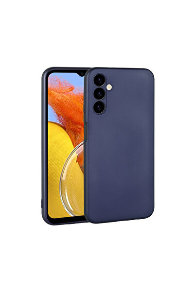 BUTAM BİLİŞİM حافظة جالاكسي M14 غطاء سيليكون بريميير - أزرق داكن