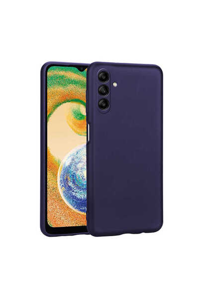 BUTAM BİLİŞİM حافظة جالاكسي A04S غطاء سيليكون بريميير - أزرق داكن