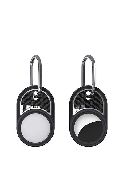 Kılıfist Klfs Airtag 05 Compatible Silicone Keychain-Black