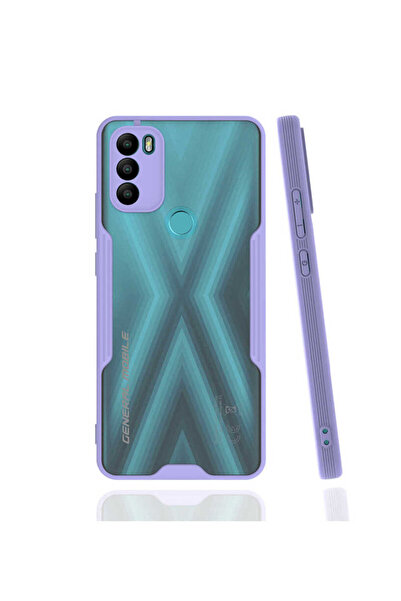BUTAM BİLİŞİM General Mobile 21 Plus Case Parfe Cover - Purple