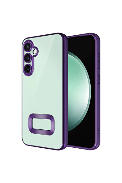 BUTAM BİLİŞİM حافظة هاتف Galaxy S24 مع شعار حماية الكاميرا وغطاء أوميغا - أرج...