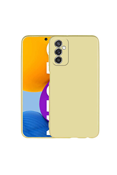 BUTAM BİLİŞİM جراب جالاكسي M52 غطاء سيليكون بريمير - ذهبي