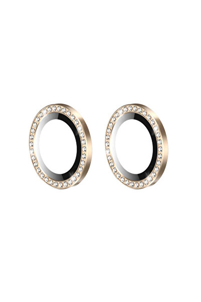 BUTAM BİLİŞİM واقي كاميرا متوافق مع هاتف آيفون 12 CL-06 - ذهبي