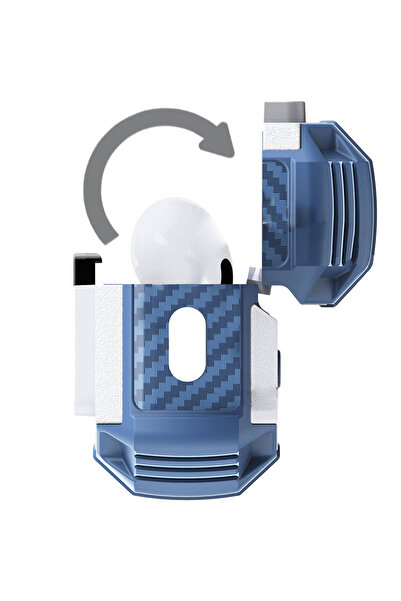 BUTAM BİLİŞİM 3. Generation Compatible Airbag 35 Shock Resistant Button Case-Blue