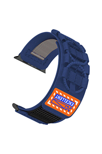 BUTAM BİLİŞİM ساعة أبل 7 مقاس 41 ملم KRD-112 حبل مضفر مداري بتصميم حبل منسوج ...