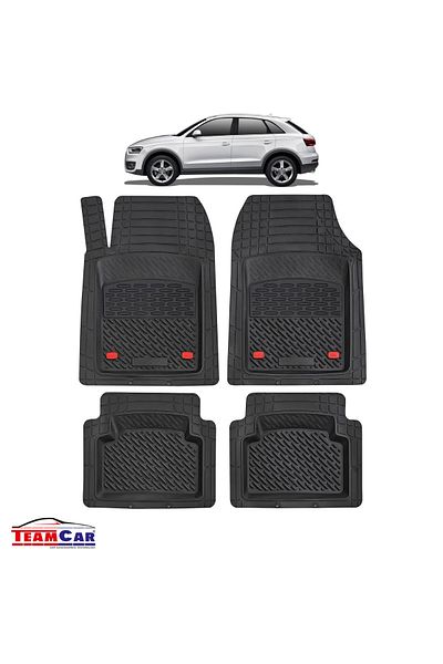 TEAMCAR ® Covorașe auto tip tavă compatibile cu Audi Q3 8U SUV (2011–2018)