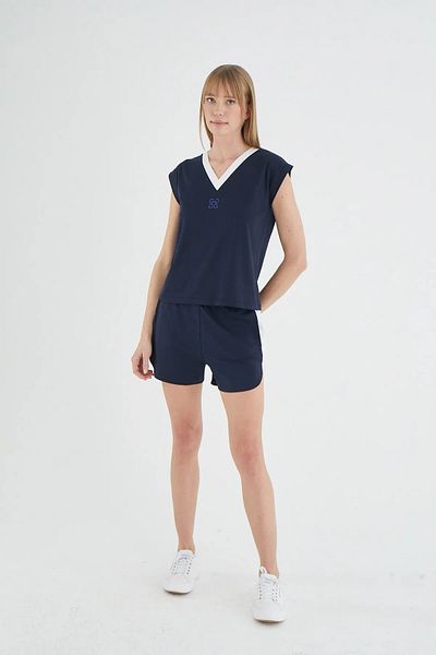 Sevim SET PANTALONI SCURT IMPRIMAT SEVİM 21195 25A