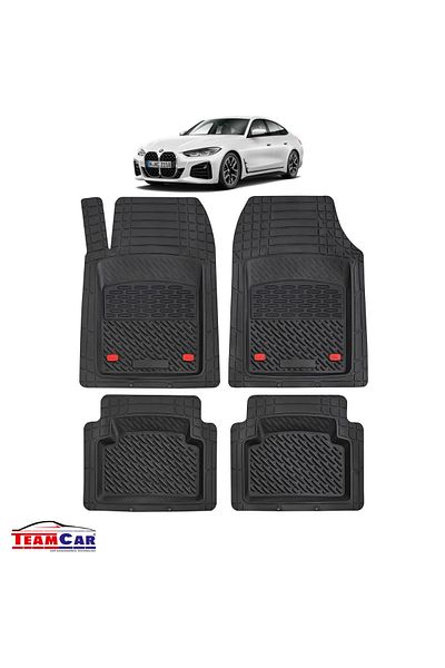 TEAMCAR ® Car Mats Tray Type Compatible With Bmw 4 Series G26 Gran Coupé (2021–2025)