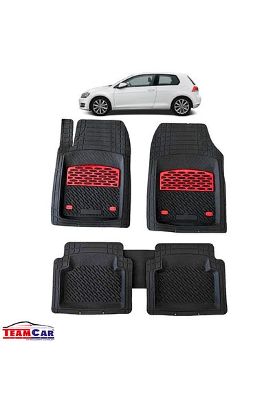 TEAMCAR ® Car Mats Tray Type Volkswagen Golf 7 Hatchback 3 Doors (2012–2020)