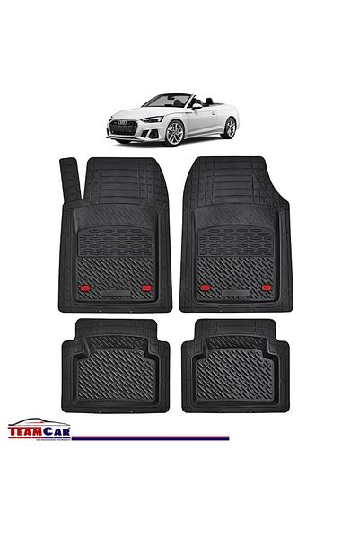 TEAMCAR ® Car Mats Tray Type Compatible Audi A5 F5 Cabriolet (2017–2025)