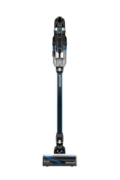 Bissell "BISSELL 3175B OMNIPET Turbo Cordless Handstick Vacuum 25V, Titanium and Blue Accents"