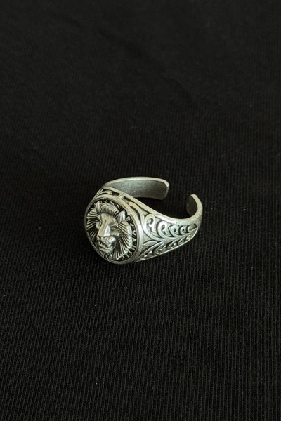 cheetahquality Lion Vip a Grade Tarnish Resistant Adjustable Men's Ring