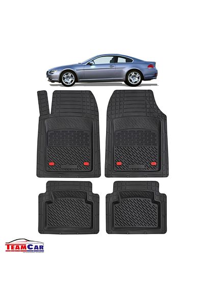 TEAMCAR ® Car Mats Tray Type Compatible With Bmw 6 Series E63 Coupé (2003–2010)
